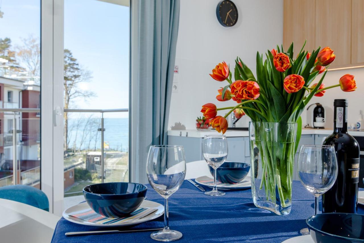 Apartament Z Basenem "Przy Morzu" Rewal Eksteriør billede