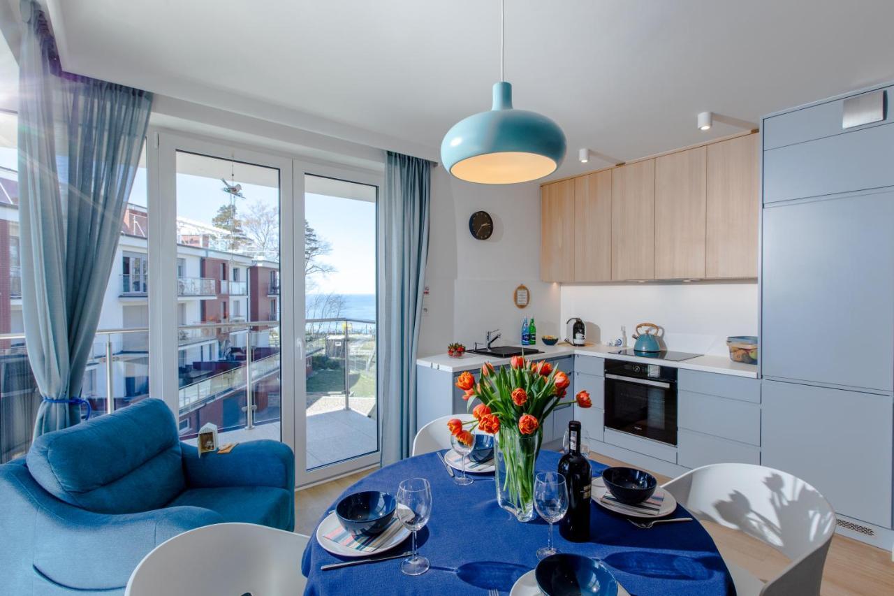 Apartament Z Basenem "Przy Morzu" Rewal Eksteriør billede