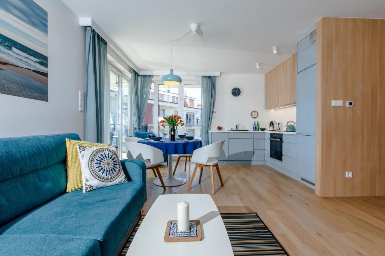 Apartament Z Basenem "Przy Morzu" Rewal Eksteriør billede