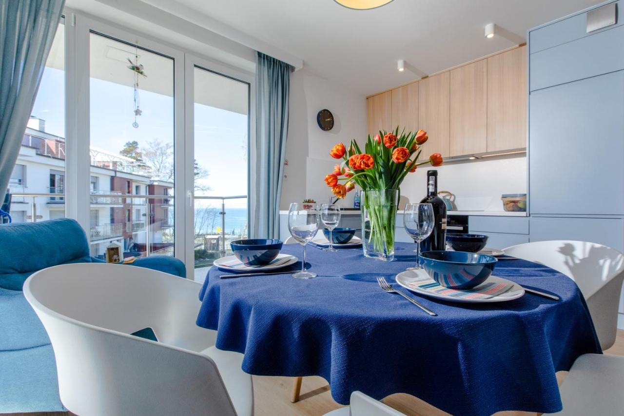 Apartament Z Basenem "Przy Morzu" Rewal Eksteriør billede